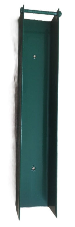 UCHWYT PODMURÓWKI 300X45 mm ZIELONY